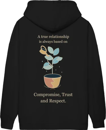 Rooted in Trust — Black — back print